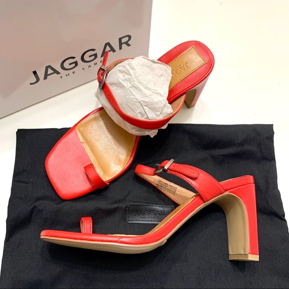 JAGGAR Contemporary Leather Heel in Rose - Picture 4 of 15